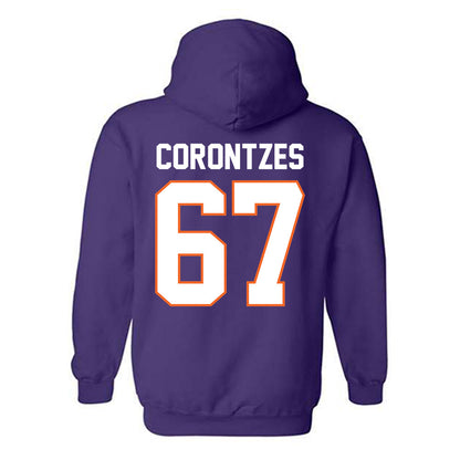 Clemson - NCAA Football : Seth Corontzes - Classic Shersey Hooded Sweatshirt-1