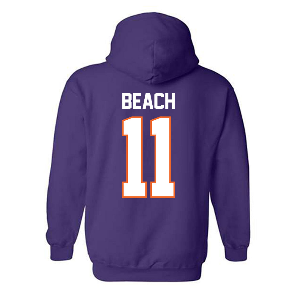 Clemson - NCAA Women's Lacrosse : Kasey Beach - Classic Shersey Hooded Sweatshirt