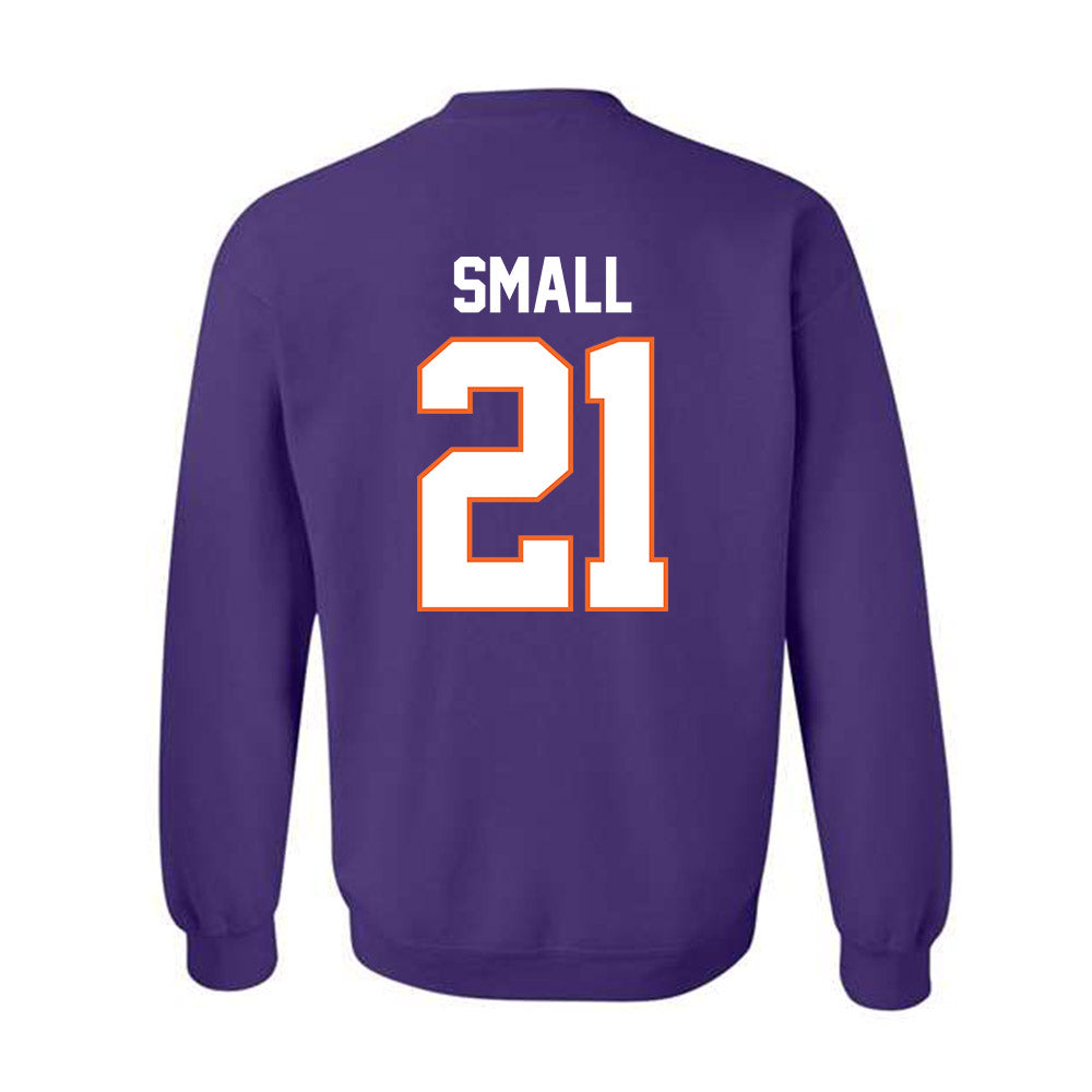 Clemson - NCAA Women's Soccer : Carla Small - Classic Shersey Crewneck Sweatshirt-1
