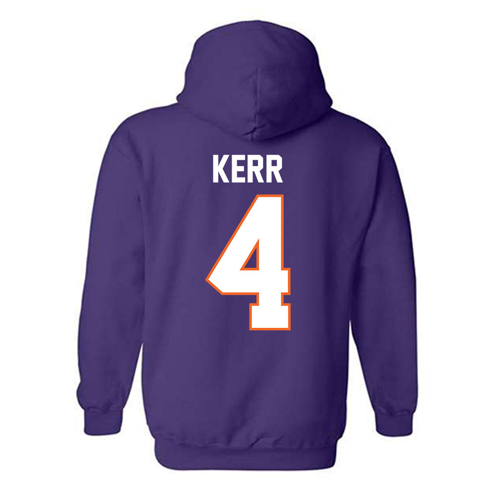Clemson - NCAA Women's Soccer : Neely Kerr - Classic Shersey Hooded Sweatshirt-1
