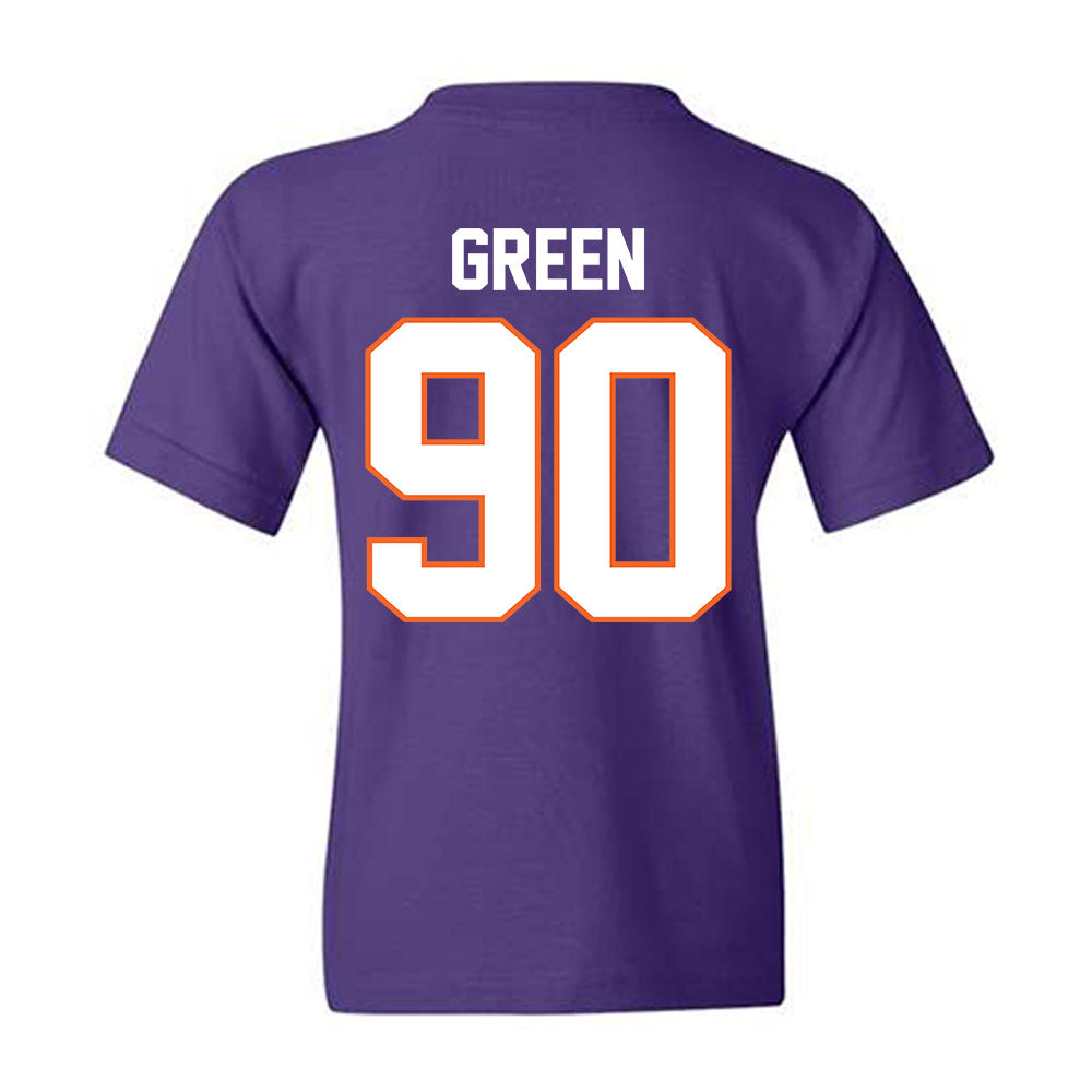 Clemson - NCAA Football : Stephiylan Green - Classic Shersey Youth T-Shirt-1