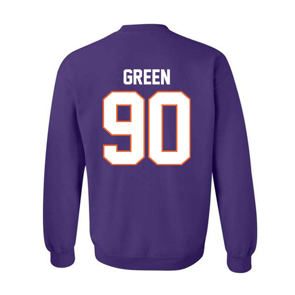 Clemson - NCAA Football : Stephiylan Green - Classic Shersey Crewneck Sweatshirt-1