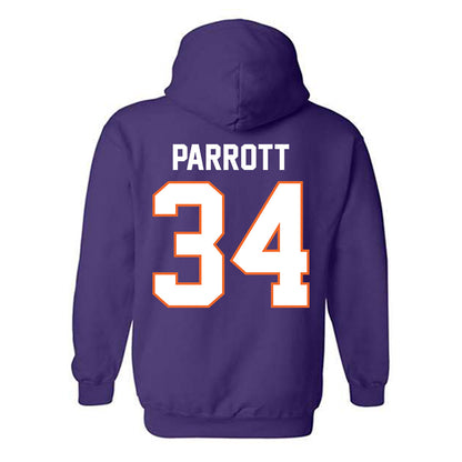 Clemson - NCAA Women's Soccer : Maddie Parrott - Classic Shersey Hooded Sweatshirt-1