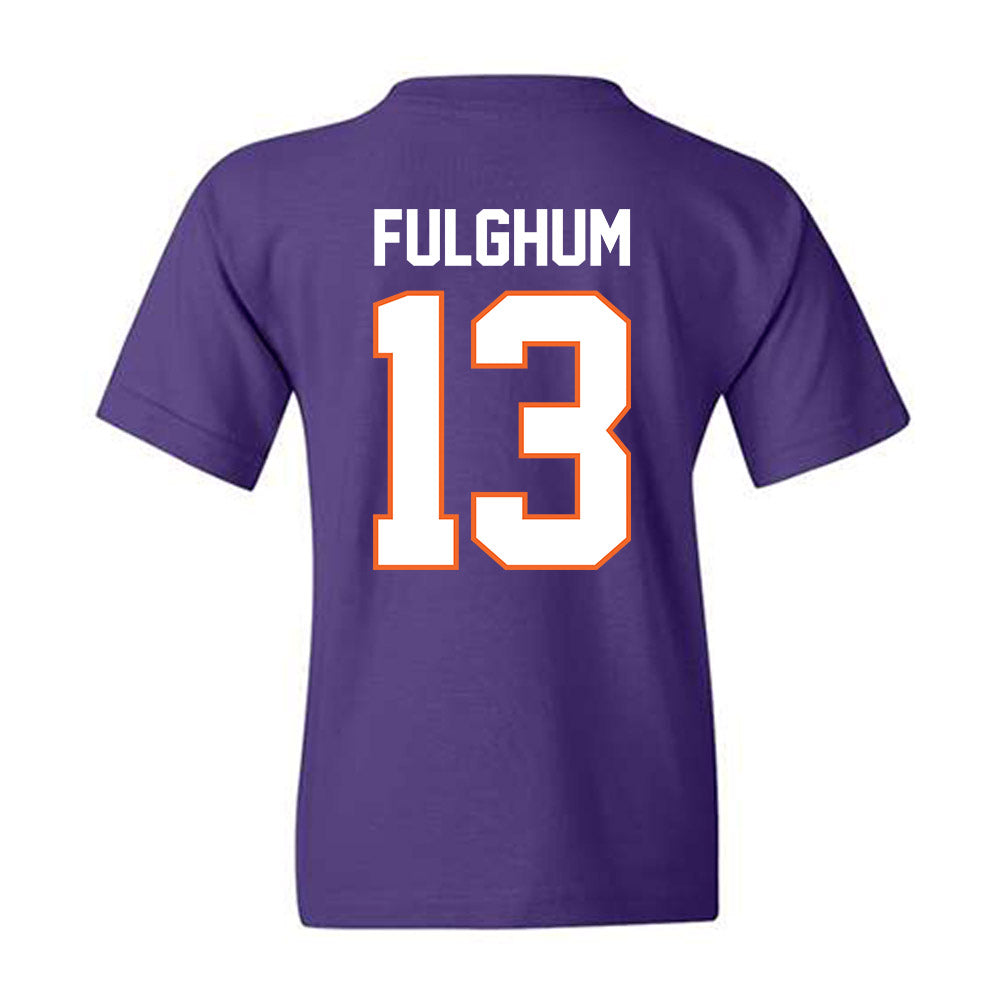 Clemson - NCAA Football : Parker Fulghum - Classic Shersey Youth T-Shirt-1