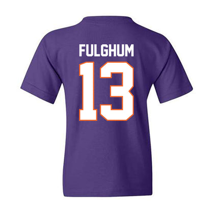 Clemson - NCAA Football : Parker Fulghum - Classic Shersey Youth T-Shirt-1