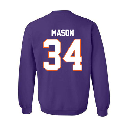 Clemson - NCAA Football : Armon Mason - Classic Shersey Crewneck Sweatshirt-1