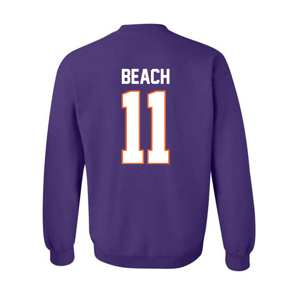 Clemson - NCAA Women's Lacrosse : Kasey Beach - Classic Shersey Crewneck Sweatshirt