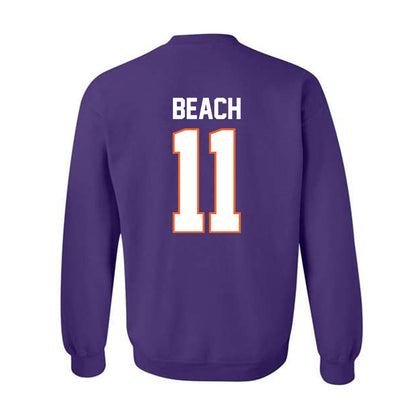 Clemson - NCAA Women's Lacrosse : Kasey Beach - Classic Shersey Crewneck Sweatshirt