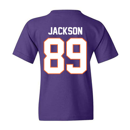 Clemson - NCAA Football : Zach Jackson - Classic Shersey Youth T-Shirt-1