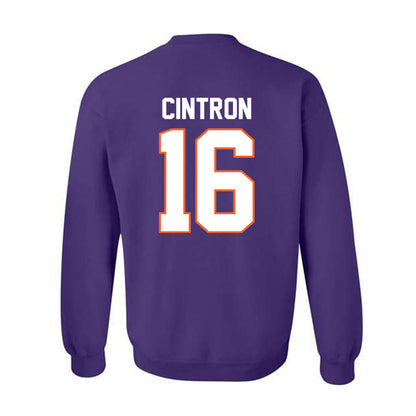 Clemson - NCAA Softball : Macey Cintron - Classic Shersey Crewneck Sweatshirt