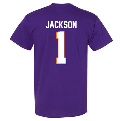 Clemson - NCAA Women's Basketball : Amaia Jackson - Classic Shersey T-Shirt-1