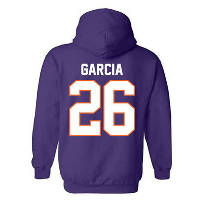 Clemson - NCAA Men's Soccer : Marco Garcia - Classic Shersey Hooded Sweatshirt