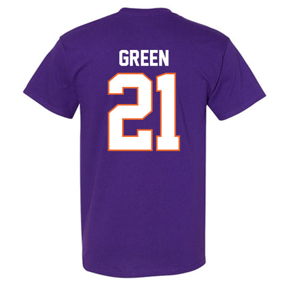 Clemson - NCAA Football : Jarvis Green - Classic Shersey T-Shirt-1