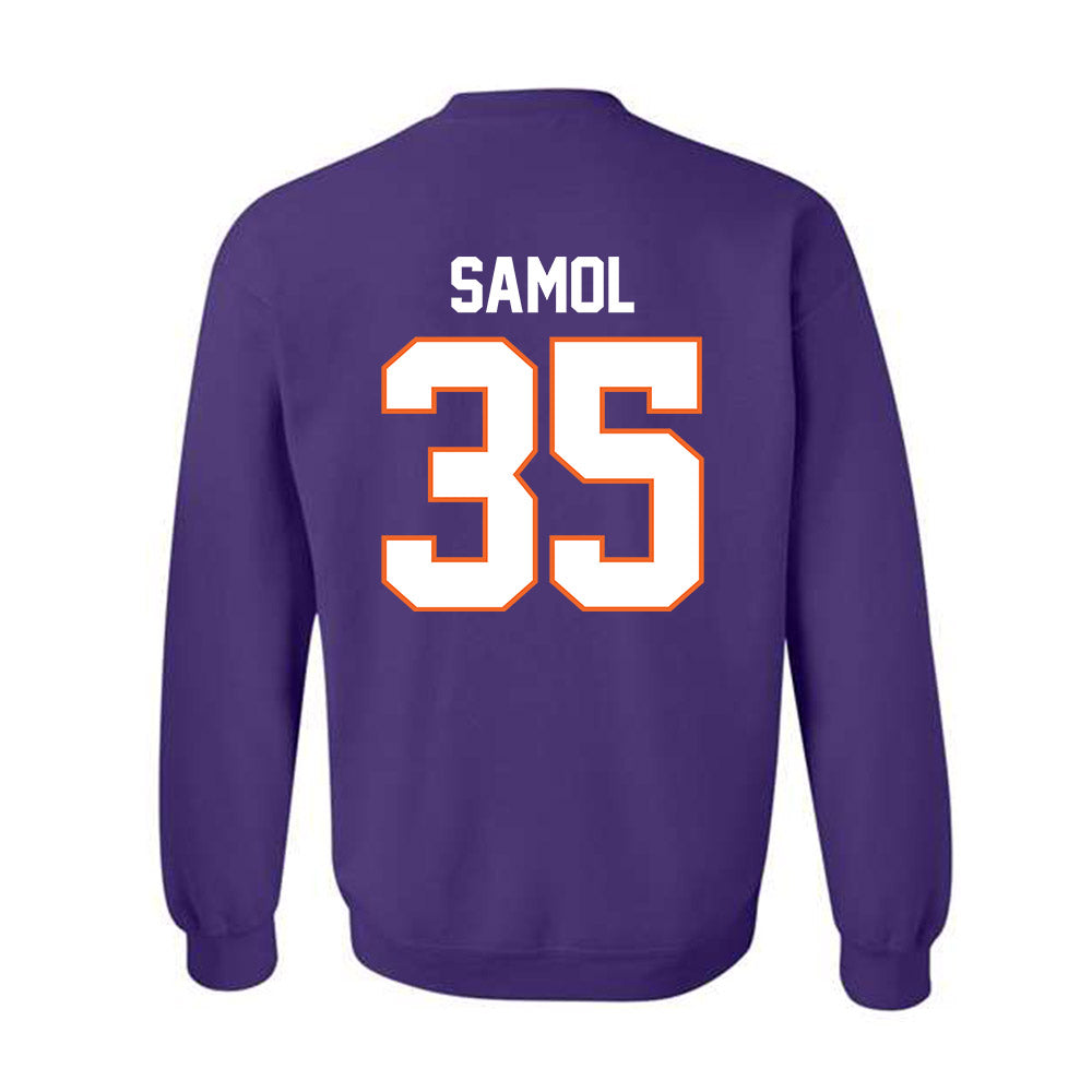 Clemson - NCAA Baseball : Noah Samol - Classic Shersey Crewneck Sweatshirt