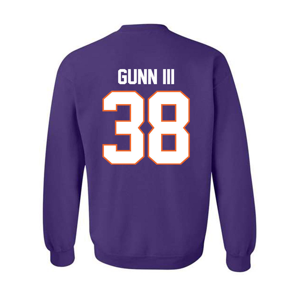 Clemson - NCAA Football : Robert Gunn III - Classic Shersey Crewneck Sweatshirt-1
