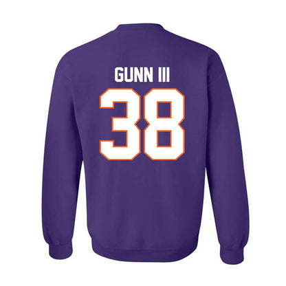 Clemson - NCAA Football : Robert Gunn III - Classic Shersey Crewneck Sweatshirt-1