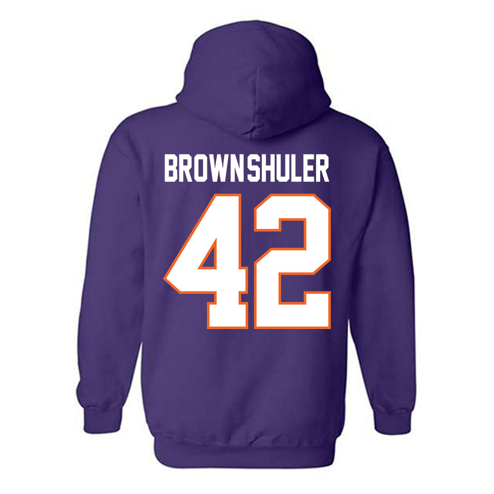 Clemson - NCAA Football : Hevin Brown-Shuler - Classic Shersey Hooded Sweatshirt-1