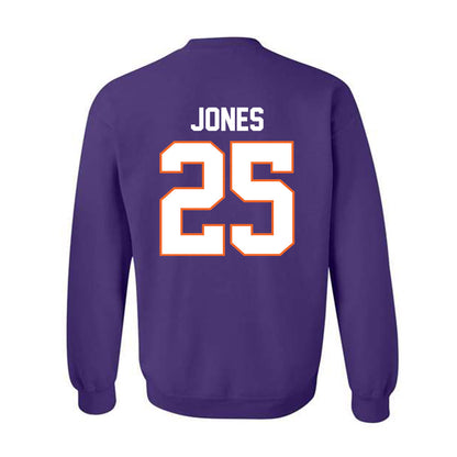 Clemson - NCAA Football : Ricardo Jones - Classic Shersey Crewneck Sweatshirt-1