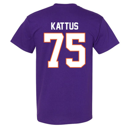 Clemson - NCAA Football : Tucker Kattus - Classic Shersey T-Shirt-1