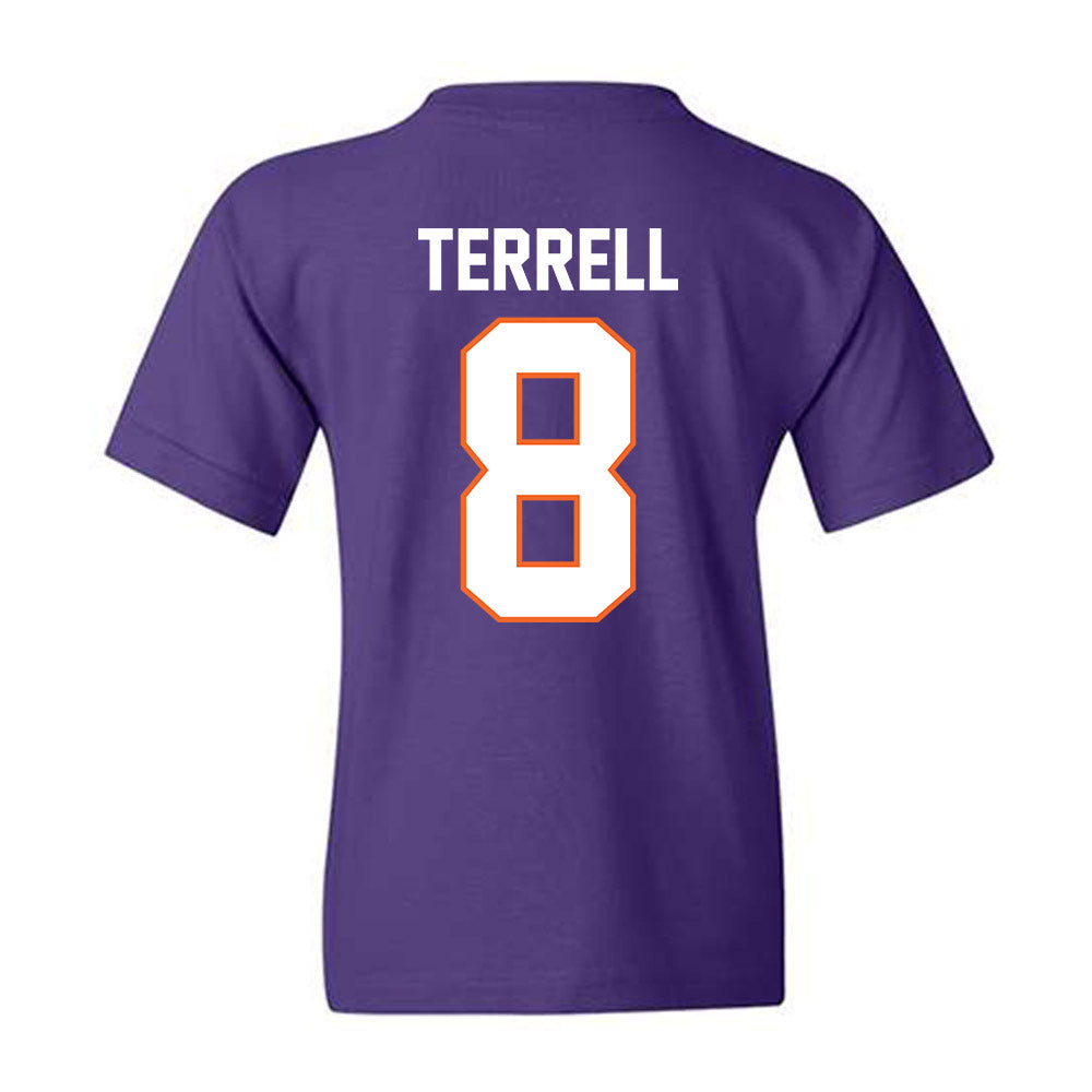 Clemson - NCAA Football : Avieon Terrell - Classic Shersey Youth T-Shirt-1