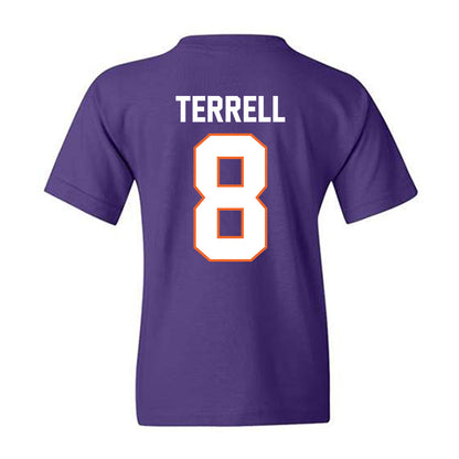Clemson - NCAA Football : Avieon Terrell - Classic Shersey Youth T-Shirt-1