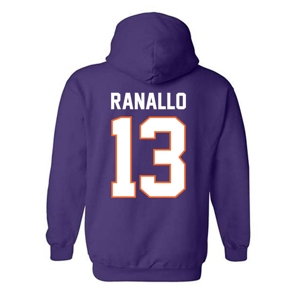 Clemson - NCAA Women's Basketball : Bella Ranallo - Classic Shersey Hooded Sweatshirt