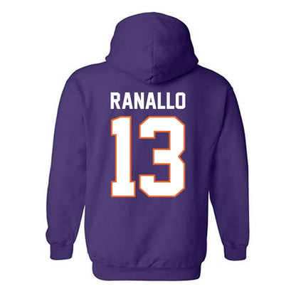 Clemson - NCAA Women's Basketball : Bella Ranallo - Classic Shersey Hooded Sweatshirt