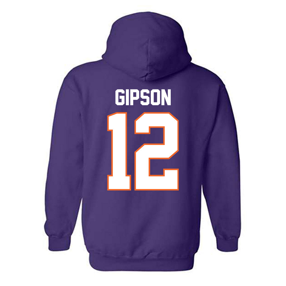 Clemson - NCAA Football : Corian Gipson - Classic Shersey Hooded Sweatshirt-1