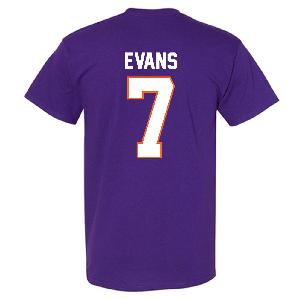 Clemson - NCAA Women's Basketball : Summah Evans - Classic Shersey T-Shirt-1