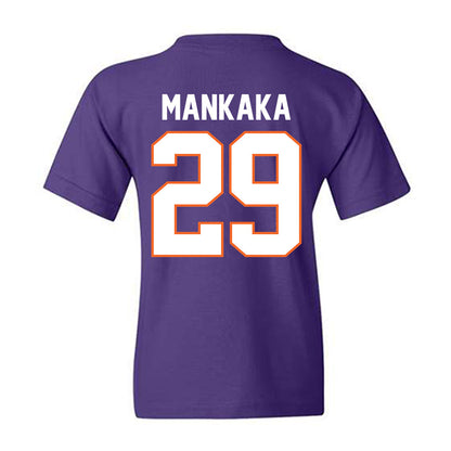 Clemson - NCAA Football : Mike Mankaka - Classic Shersey Youth T-Shirt-1
