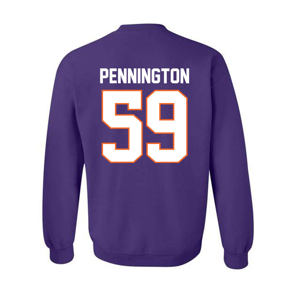 Clemson - NCAA Football : Dietrick Pennington - Classic Shersey Crewneck Sweatshirt-1