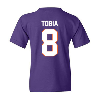 Clemson - NCAA Women's Soccer : Jenna Tobia - Classic Shersey Youth T-Shirt-1