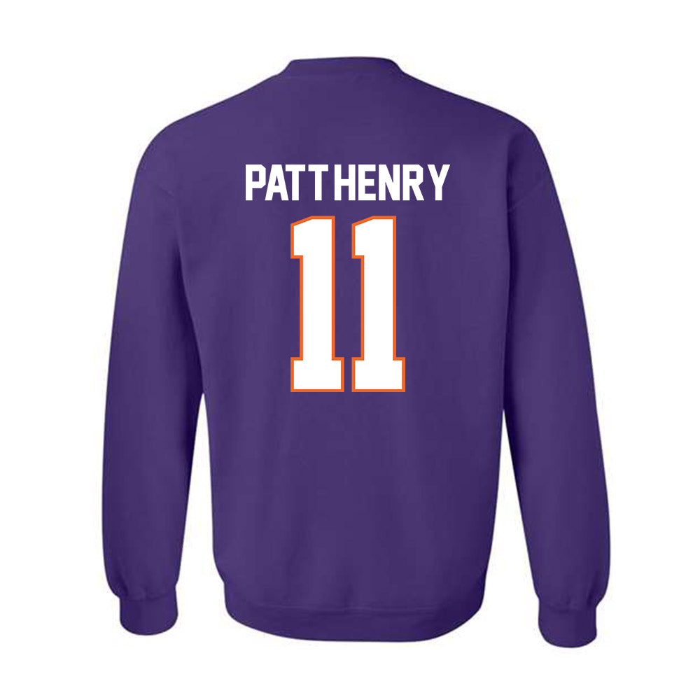 Clemson - NCAA Football : Olsen Patt-Henry - Classic Shersey Crewneck Sweatshirt-1