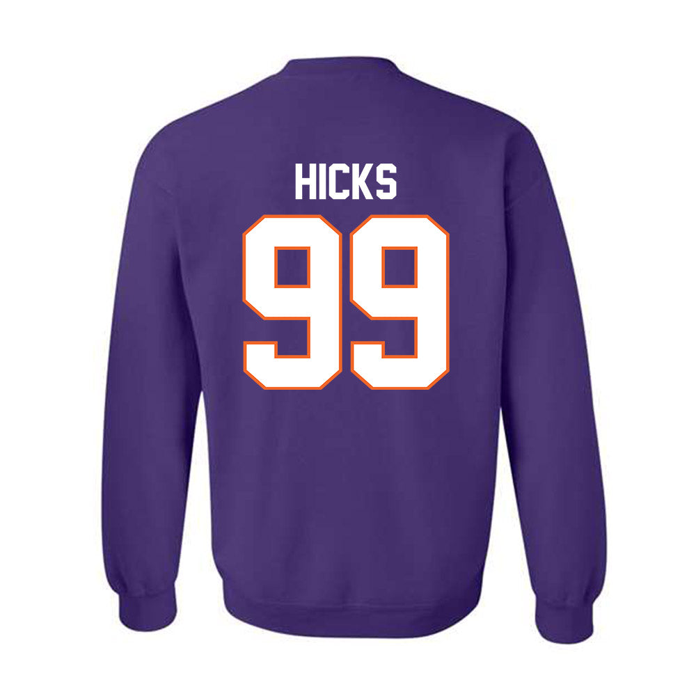 Clemson - NCAA Softball : Corri Hicks - Classic Shersey Crewneck Sweatshirt-1