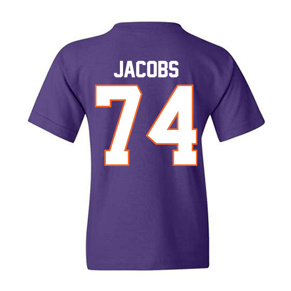 Clemson - NCAA Football : Brayden Jacobs - Classic Shersey Youth T-Shirt-1