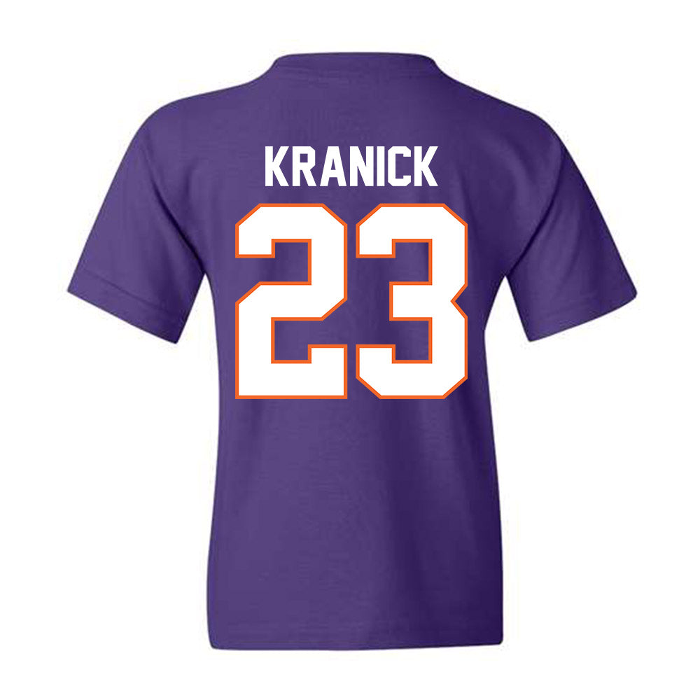 Clemson - NCAA Women's Lacrosse : Natalie Kranick - Classic Shersey Youth T-Shirt