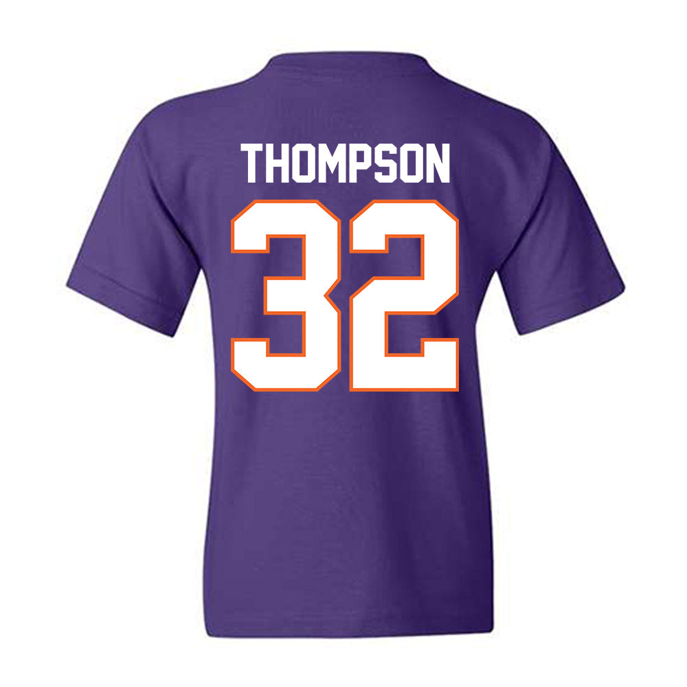 Clemson - NCAA Women's Basketball : Raven Thompson - Classic Shersey Youth T-Shirt-1