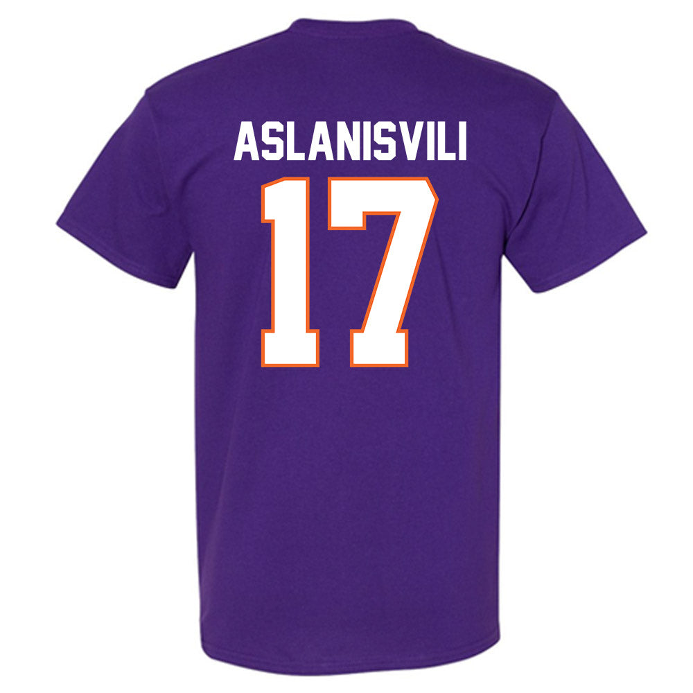 Clemson - NCAA Women's Tennis : Artemis Aslanisvili - Classic Shersey T-Shirt-1