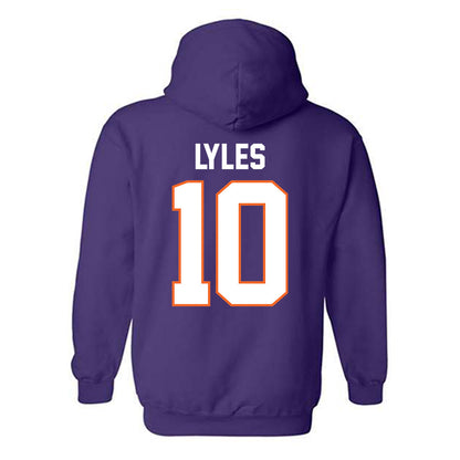 Clemson - NCAA Women's Soccer : Renee Lyles - Classic Shersey Hooded Sweatshirt-1