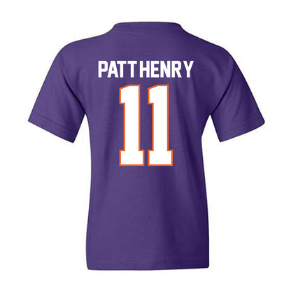 Clemson - NCAA Football : Olsen Patt-Henry - Classic Shersey Youth T-Shirt-1