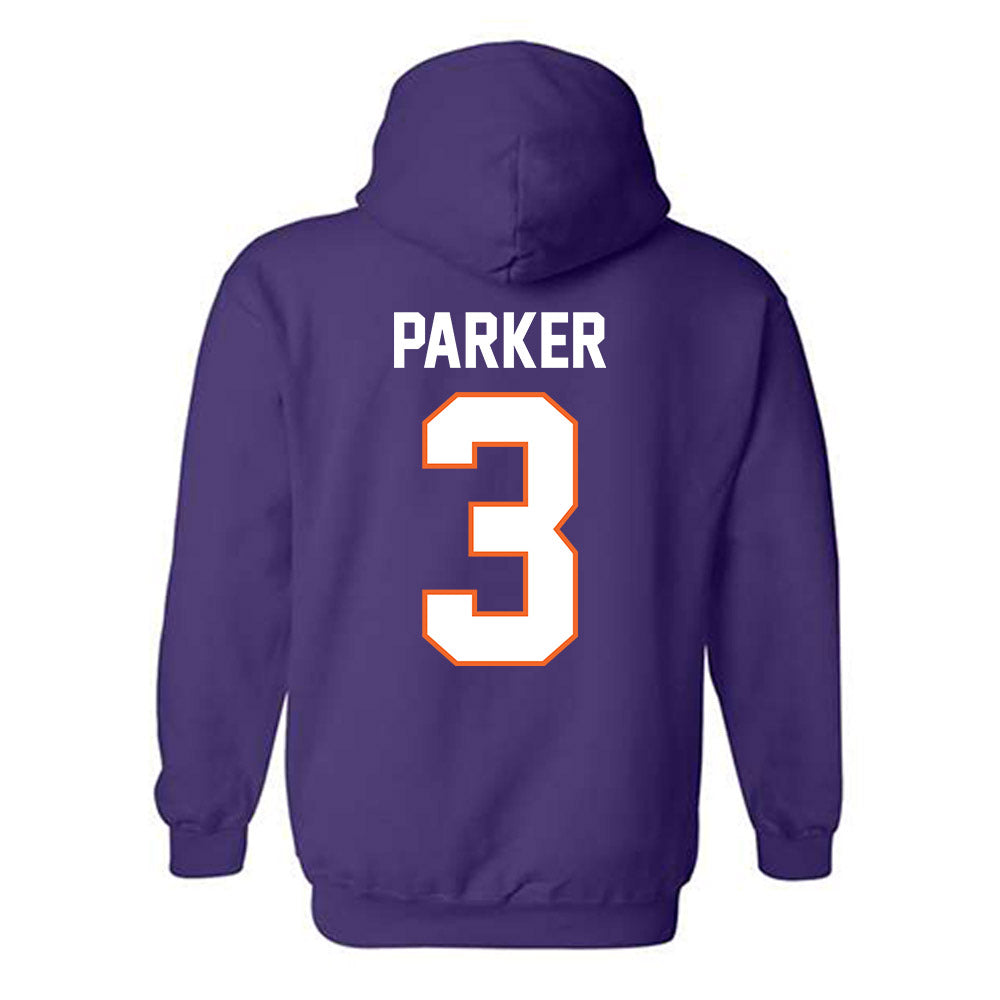 Clemson - NCAA Football : T.J. Parker - Classic Shersey Hooded Sweatshirt-1