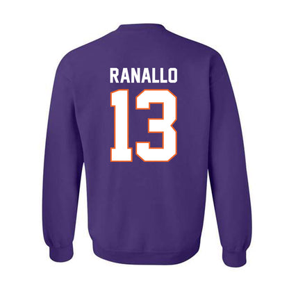 Clemson - NCAA Women's Basketball : Bella Ranallo - Classic Shersey Crewneck Sweatshirt