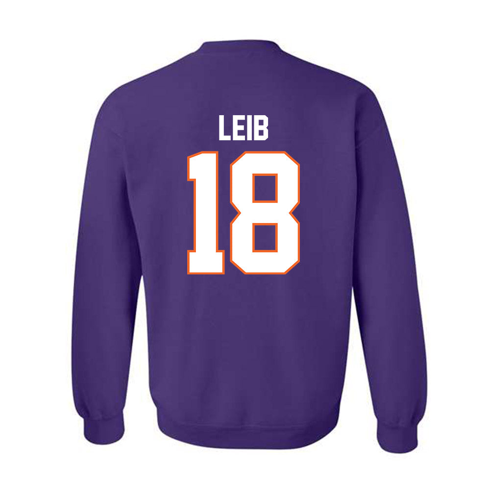 Clemson - NCAA Men's Soccer : Matthias Leib - Classic Shersey Crewneck Sweatshirt-1