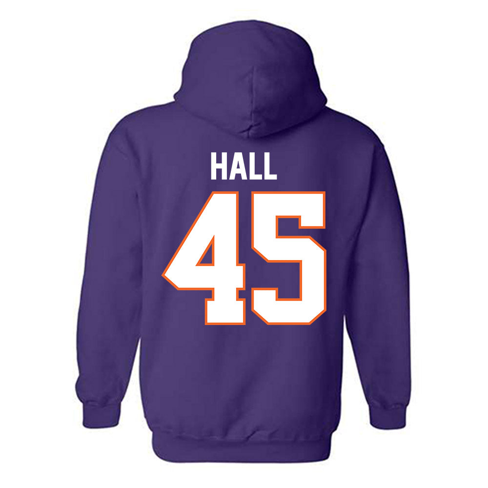 Clemson - NCAA Women's Lacrosse : Demma Hall - Classic Shersey Hooded Sweatshirt