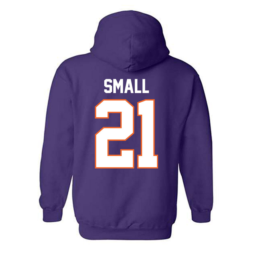 Clemson - NCAA Women's Soccer : Carla Small - Classic Shersey Hooded Sweatshirt-1