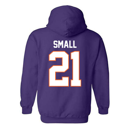 Clemson - NCAA Women's Soccer : Carla Small - Classic Shersey Hooded Sweatshirt-1