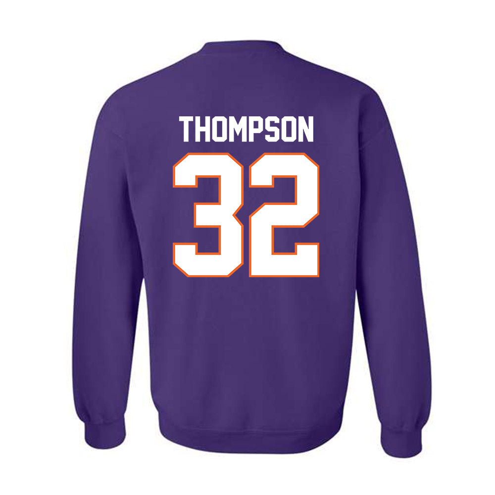 Clemson - NCAA Women's Basketball : Raven Thompson - Classic Shersey Crewneck Sweatshirt-1