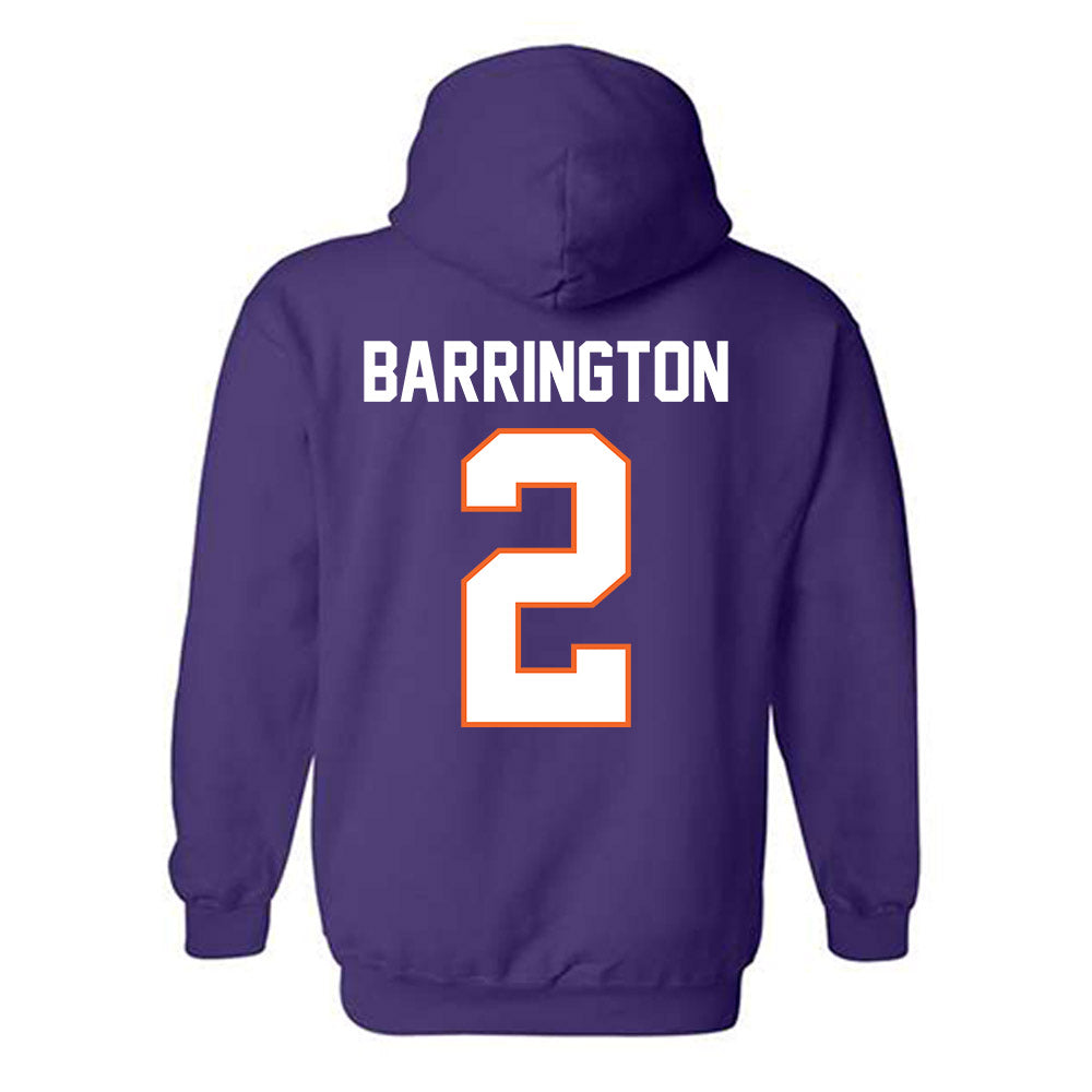 Clemson - NCAA Women's Basketball : Kinsley Barrington - Classic Shersey Hooded Sweatshirt