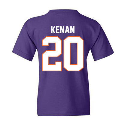 Clemson - NCAA Football : Jakarrion Kenan - Classic Shersey Youth T-Shirt-1