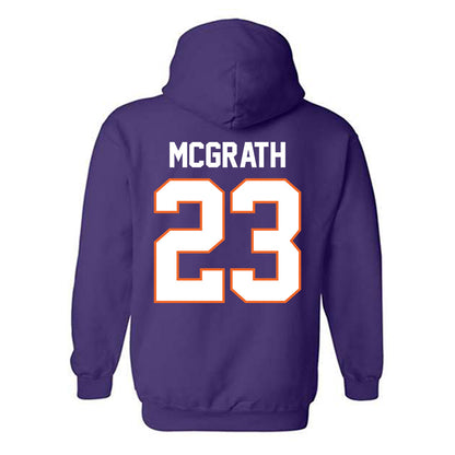 Clemson - NCAA Women's Volleyball : Mia McGrath - Classic Shersey Hooded Sweatshirt